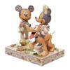 Mickey Minnie White Woodland [Disney Traditions] &