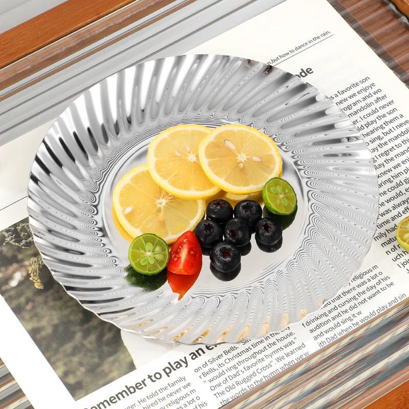 

Ru Han Melamine Ripple Serving Plate