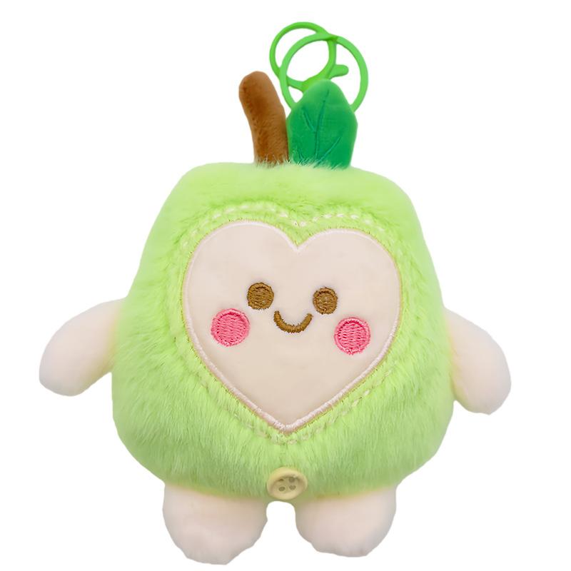 Plush Avocado Keychain Pendant, Doll, Cute Cartoon Figurine, Bag, Pendant, Small Gift, Key Chain
