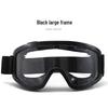 Large Frame Anti-Mist Safety Goggles with Impact Protection and Dustproof Shield