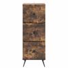 Drawer Cabinet Smoked Oak 33 x 34.5 x 90 cm