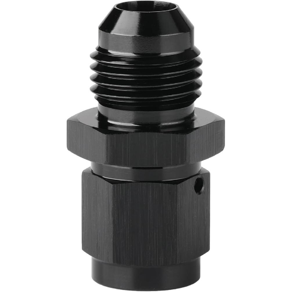 6AN Female Swivel To 8AN Male Flare Expander Fitting Adapter Aluminum Black