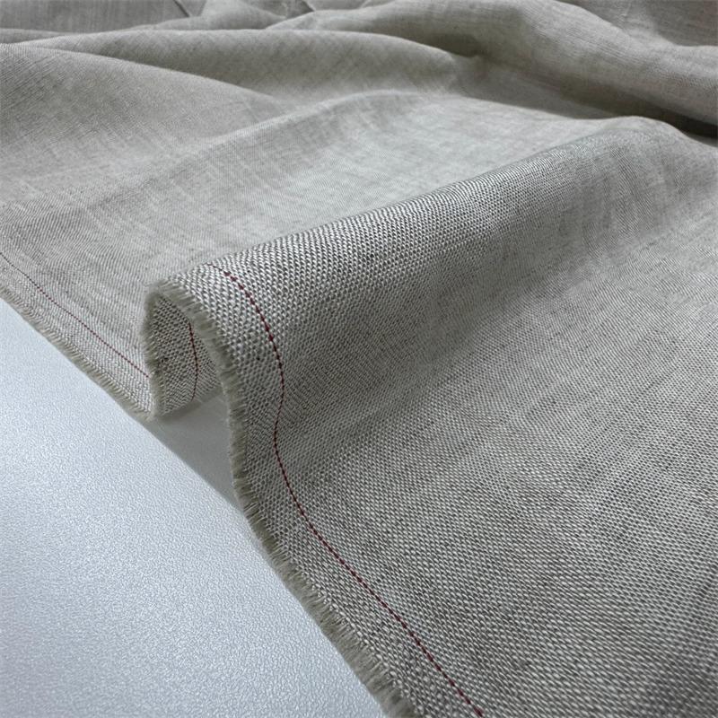 100x140cm Solid-colored Tencel Linen Fabric Vertical Comfort and Breathability DIY Summer Coat Dress and Trousers Clothing