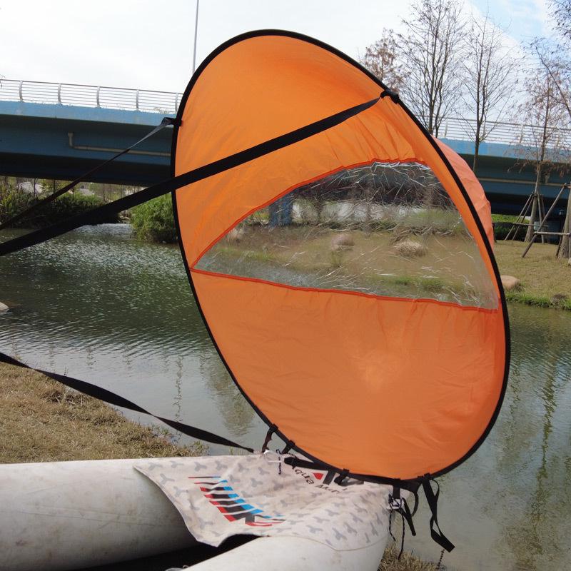 

Складной 108 см Парус для Каяка с Прозрачным Окном Red Version