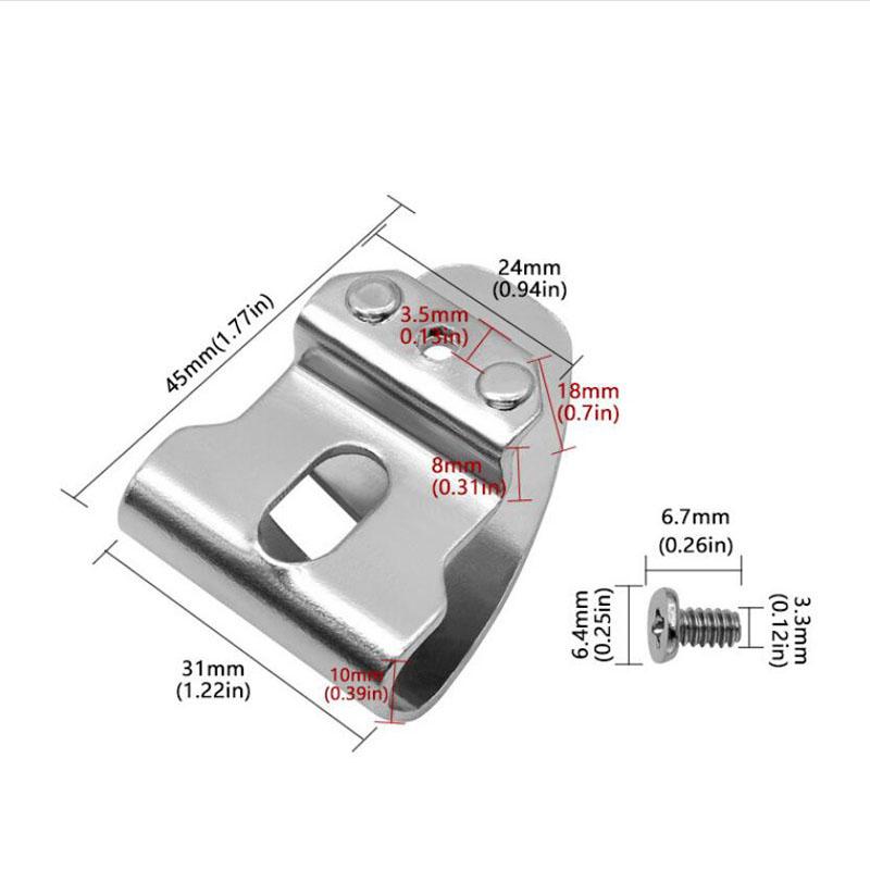 Cârlige cu Clip pentru Curea pentru Mașină de Găurit Electrică Pentru DeWalt 18V 20V Mașină de Găurit/Înșurubat N268241 N169778 DCD980 Accesorii Cheie de Impact cu Ciocan