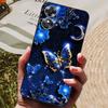 For OPPO A58 4G Case Covers Painted Soft Silicone Black Cover for Oppo A38 4G A18 cases OPPOA38 CPH2579 TPU Coque Protective
