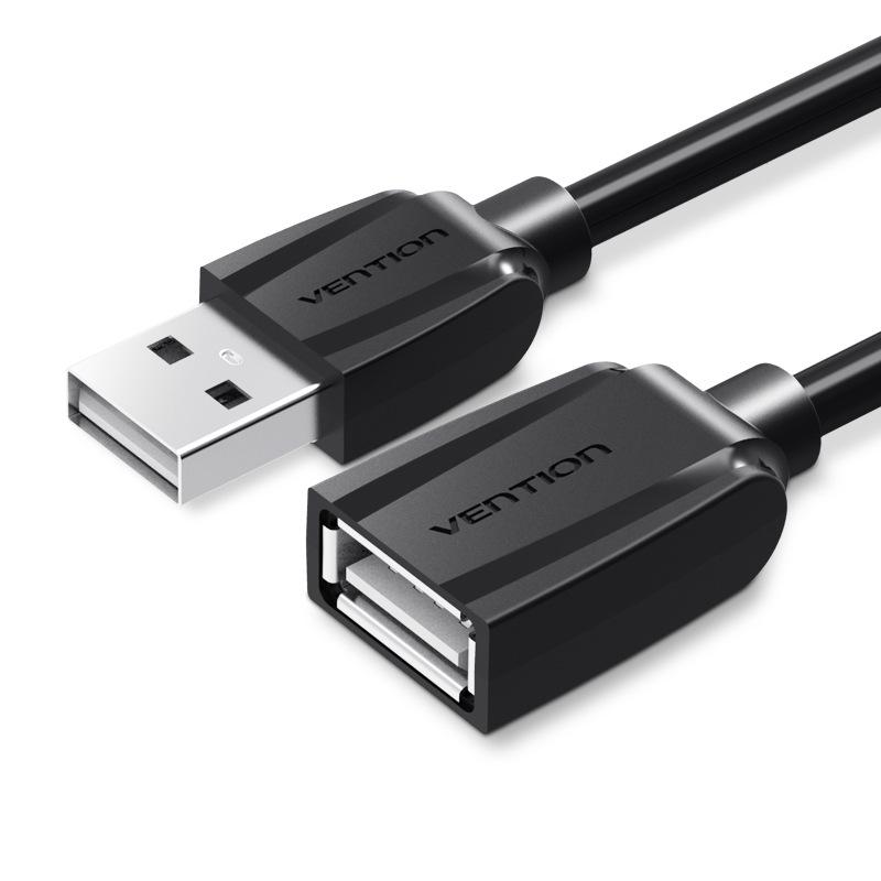 Vixun 5m USB Extension Cable - Male to Female for Flash Drives, Mice, Keyboards, Data & Charging.