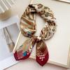 Fashion Decoration Scarf Hairband Tie Hair 70 Small Square Scarf Silk Scarf Women'S Spring And Autumn Versatile Small Scarf Professional Scarf