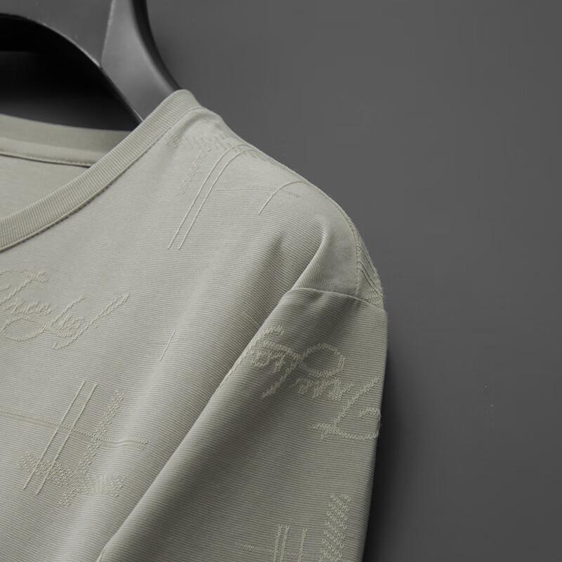 Men's Plus Size Round Neck Short Sleeve T-Shirt