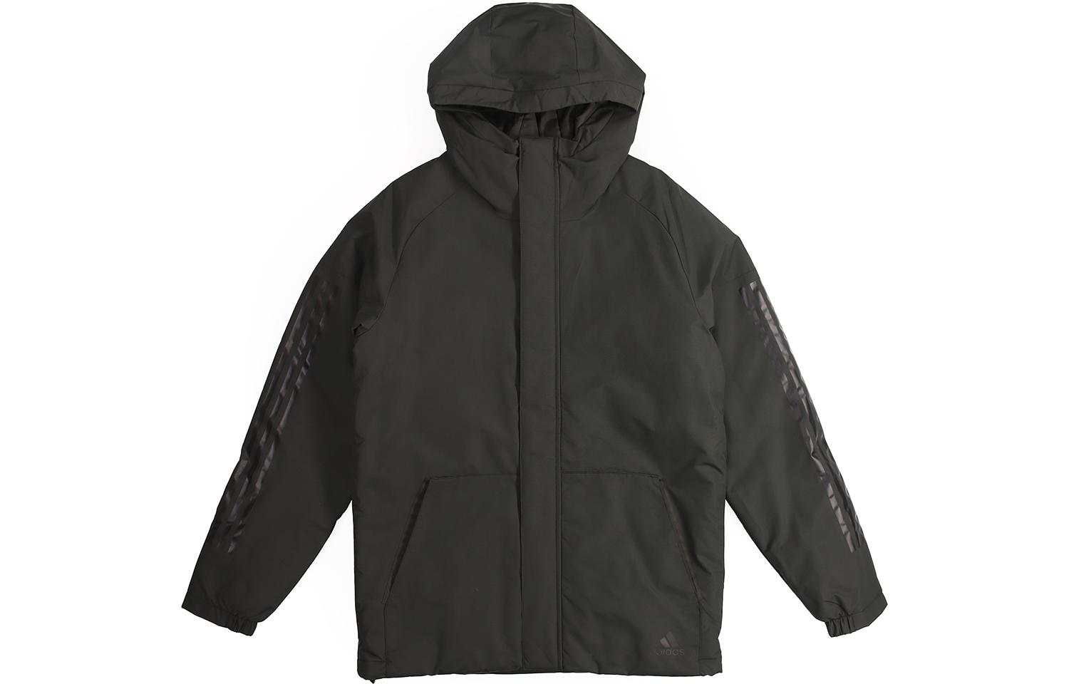 Adidas Puffer Jacket Winter Men s Gray Green DZ1429 M