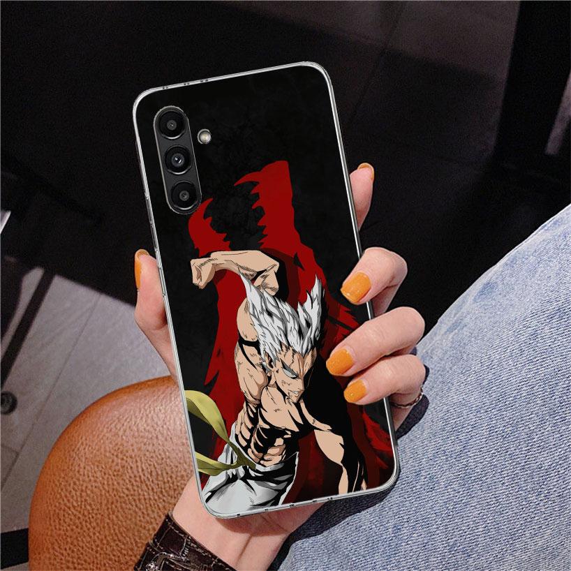 One P-Punch-Man Garou Phone Case For Samsung Galaxy A17 A16 A15 A14 A13 A57 A56 A55 A54 A53 A37 A36 A35 A34 A33 A26 A25 A24 A23