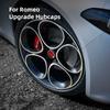 2026 Horké Alfa Romeo 4ks 60mm Středová krytka kola Kryt náboje Znak Odznak Samolepka Autopříslušenství Pro Alfa Romeo 4C 159 166 Spider G
