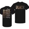 Vintage Juneteenth Tshirt Unisex Unisex Black Excellence Shirt Fashion Black History Month Inspirational Quote Tees Gifts