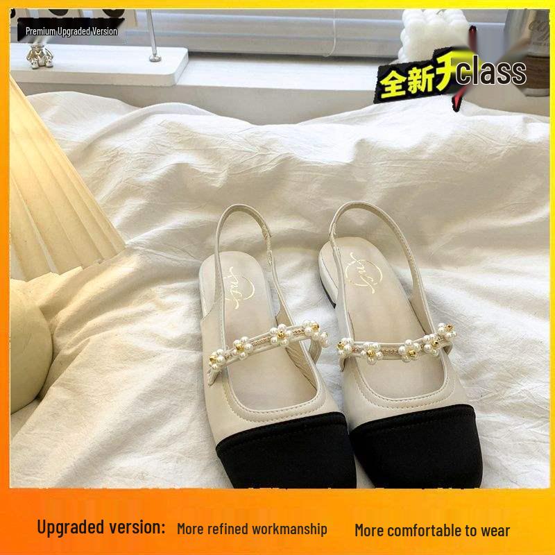 2025 Summer Internet Celebrity Mary Jane Style Round Toe Women's Sandals
