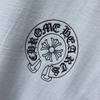 8702 CHROME HEARTS Summer New High Quality Cotton Round Neck Loose Large Size Men's and Women's T-shirt Couple T-shirt