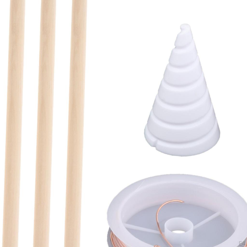 1.5m Copper Wire Winding Jig Gardening Antenna Maker Tool