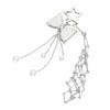 Mini Net Pocket Lipstick Bag Keychain Cherry Lipstick Cover Key Ring  Makeup Storage