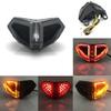 Brake Turn Signals Integrated LED Rear Tail Light Motorcycle Taillight for 848 1098 1198 Replacement Accessories