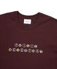 THISISNEVERTHAT Orb Type Tee Burgundy