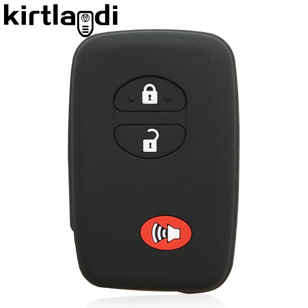 

Силіконовий чохол для ключа TOYOTA Auris Prius Alphard Land Cruiser 200 Prado Aqua Avensis Avalon Venza Пульт 2/3/4 кнопки Брелок