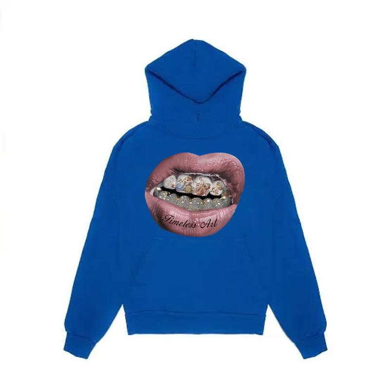 

High street Y2K Hooded sweatshirt Aesthetics Graphic Print Grunge Goth Oversized Hip Hop Hoodie sweatshirt Vintage Punk Pullover XL