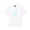 Kappa Player Series Authentic Elephant And Bird Fresh Print Comfortable Versatile Casual Loose Moisture-Wicking Short Sleeve T-Shirt K0E42TD71-001