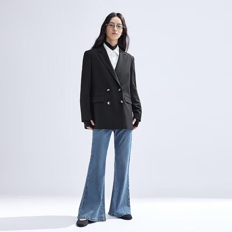 Women's Slim Fit Micro-Flare Jeans