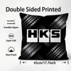Fashion H-HKS-S Logo Cushion Cover Pattern Printed Pillowcase for Living Room Sofa Cushion Cover & Bedroom Decor