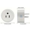 Remote Voice Control Smart Wifi Socket 110-240V Wireless Timer Switch  Home Appliances