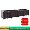 Extra-Large Thickened Raised Plastic Planter for Vegetables - Ideal for Family Rooftop or Balcony Gardening