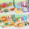 Childrens Wooden 3d Animal Traffic Puzzle With Educational Design For Early Learning