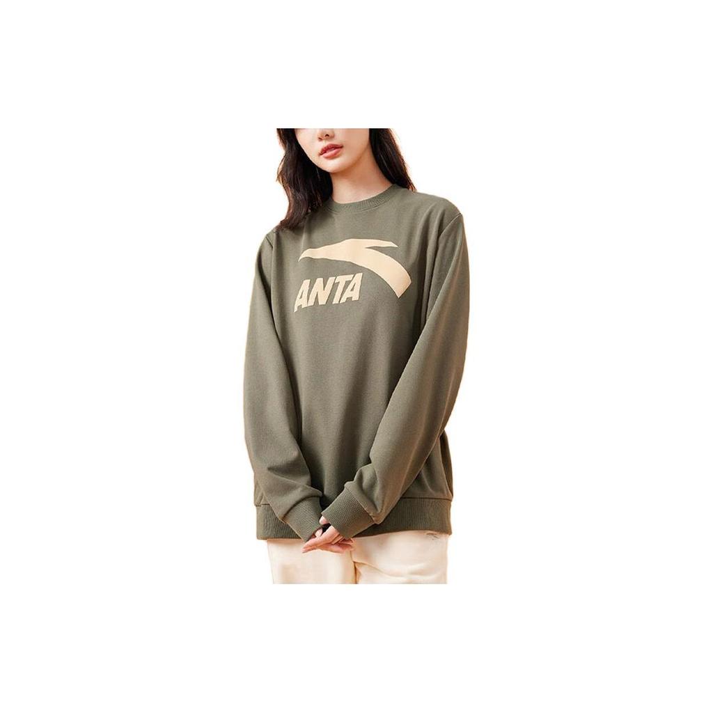 Anta Life Collection Sweatshirt Unisex Grape Leaf Green 972338723-5