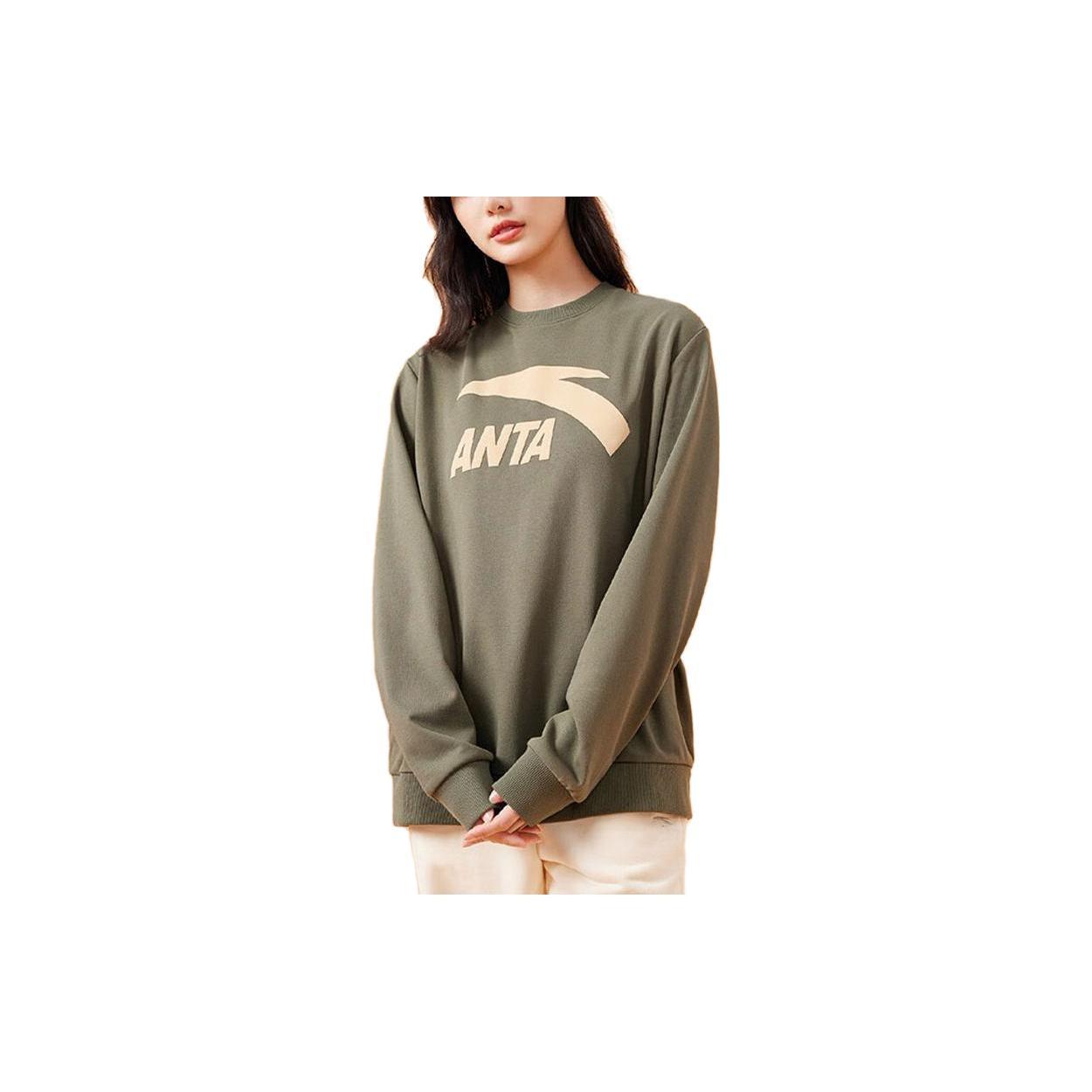 Свитшот Anta Life Collection Унисекс Листовой Зеленый 972338723-5 L