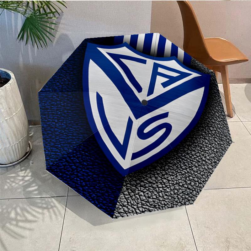 Club Atlético Vélez Sársfield Umbrella - Automatic Open/Close, Compact 8-Rib Lightweight Umbrella Essential for outdoorPicnic Accessory Fan Gifts