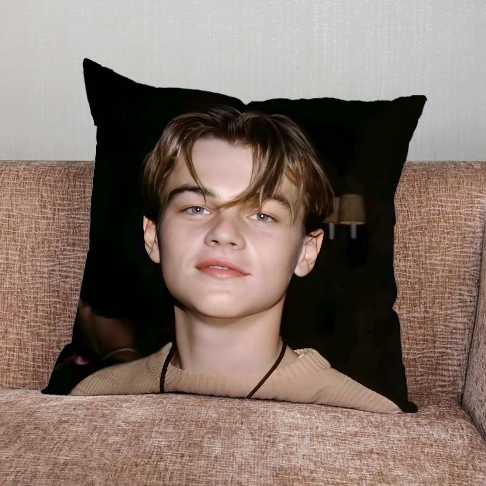 SCHAUSPIELER L-Leonardo D-DiCaprio Kissenbezug Für Zuhause Schlafzimmer Auto Büro Dekoration Wohnzimmer Sofakissenbezug Geeignet