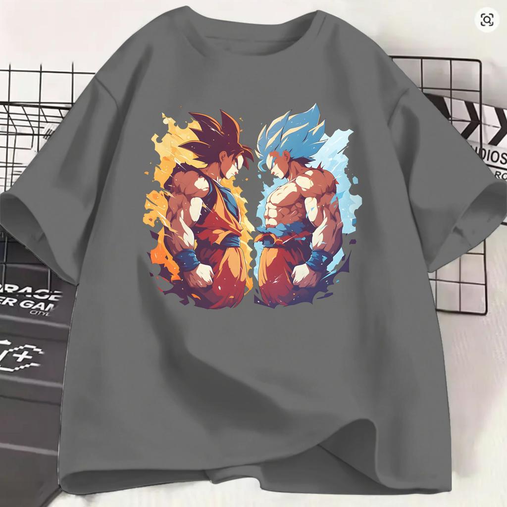 Unisexs Tshirt Dragonballs Vintage 100 Cotton Tee Shirt Short Sleeve T Shirt Crew Neck Clothing Birthday Gift