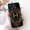 For Motorola Edge 60 Pro Case Silicone Luxury Crown A-Z Letters 2D Painted Soft Casing For Motorola Edge 60Pro XT2507-1 Cover