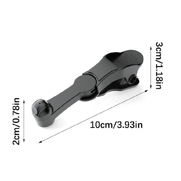 Smartphone Touch Automation Device 2 Units Adjustable Tapping Rate Universal Compatibility Quick Snap On Installation ABS Material