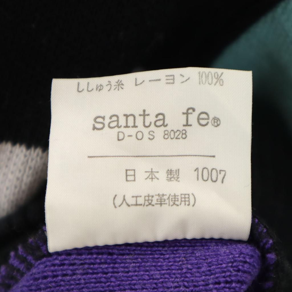 santa fe 90s Made in Japan Old Long sleeve trainer 3 sweat Men's Used