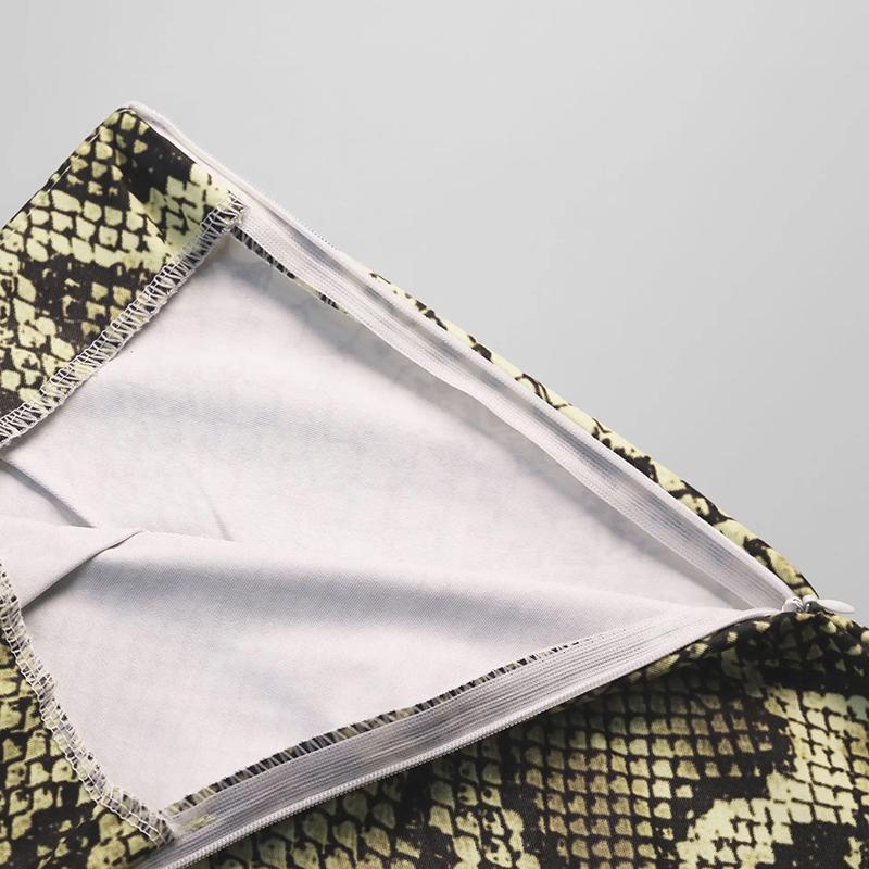 Snake Printed Straight Skirt For women High Waist Loose Long Skirt Ins Hot Streetwear Female Skirt Summer New 2026