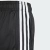 adidas Originals Adicolor Shorts With Striped Logo Mid-Rise Relaxed Fit Straight Leg Shorts Kids Shorts Black IT7911