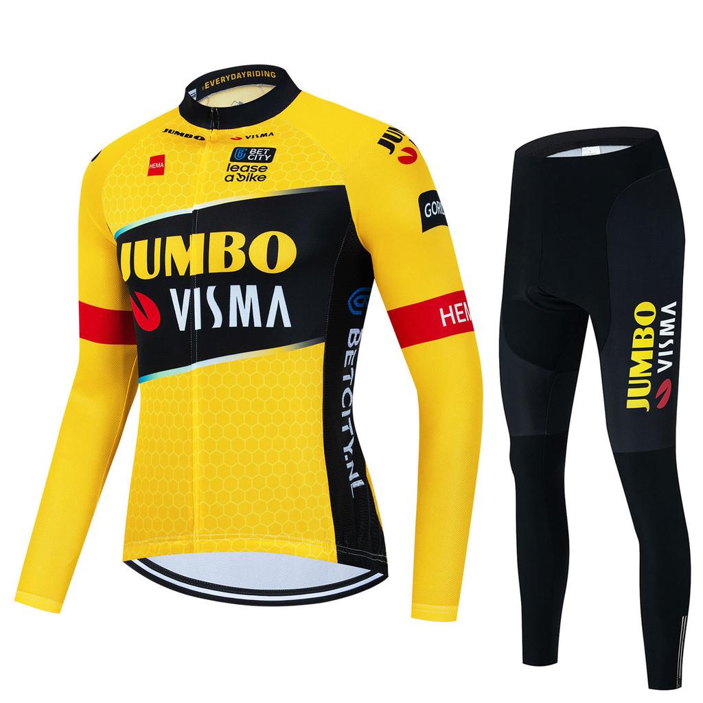 Autumn and Winter Long-sleeved Cycling Suit Men's and Women's Outdoor Mountain Bike Road Cycling Sports Clothing