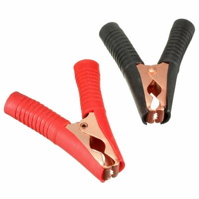 2PCS Clips Crocodile Clip Battery Test Clamps 100A  Est Probe Metal Connector Socket Battery Plug Electirc Testing