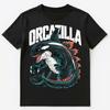 Lustiges Orca Orcazilla Unisex T-Shirt