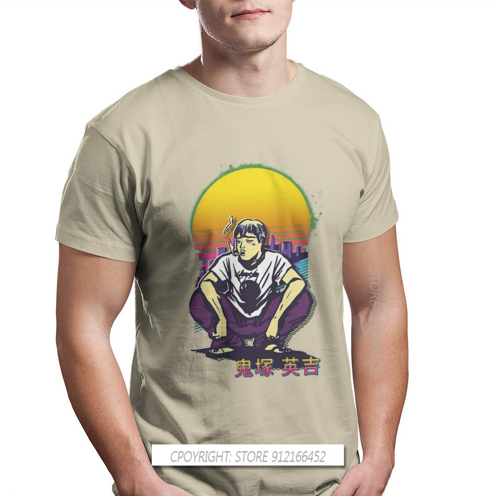 Great Teacher Onizuka Gto Eikichi Azusa Unisexga Unisexs Tshirt Retrowave Distinctive Adult T Shirt Harajuku Streetwear Hipster