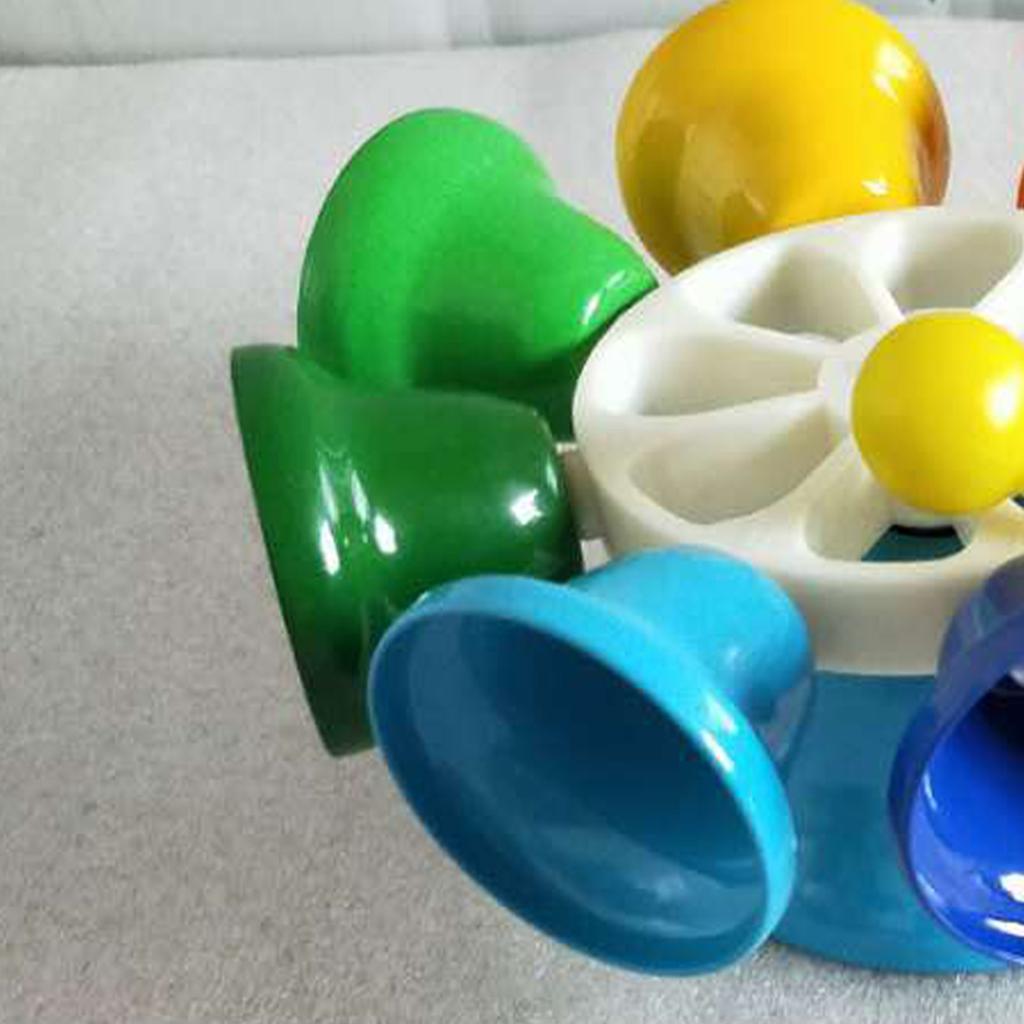 Musical Bell Toy 8 Notes Metal Bells Colorful Musical Toy for Kids Teaching Kindergarten