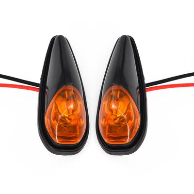 2*12V Motocykel/LED Jantárové smerovacie svetlá Bočné obrysové svetlo