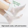 Silk Stockings for Ladies in Summer, Lightweight, Mesh Design, Breathable and Cool, Moisture-wicking and Anti-odor, Mid-length Socks
