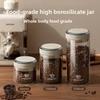 Modern Minimalist Vacuum Coffee Bean Storage Container With Sealed Lid For Freshness