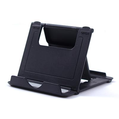 

Portable Mobile Phone Holder Desk Phone Stand Plastic Foldable Desk Bracket Adjustable Holder For iPhone Samsung Huawei Xiaomi чёрный
